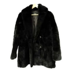 NWOT MAJE GATI RABBIT FUR COAT